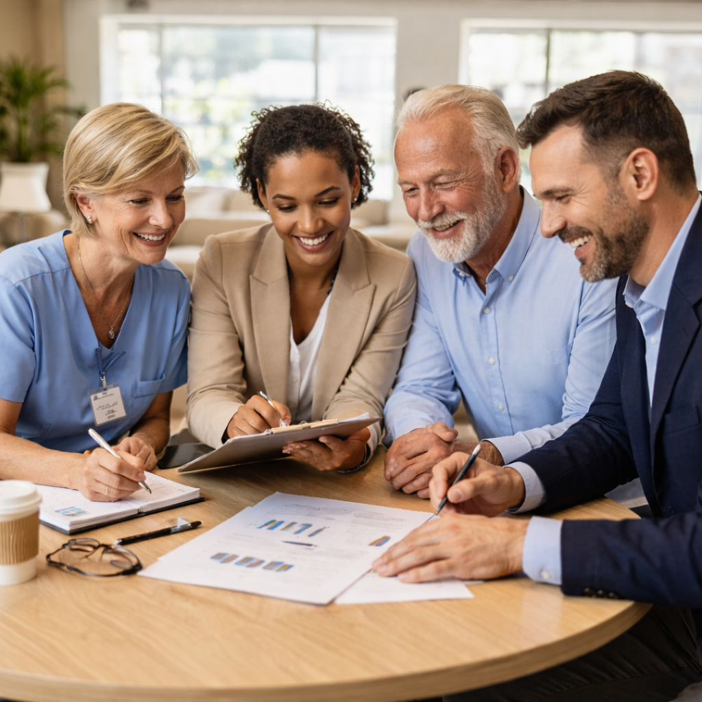 Senior living community / team collaboration photo